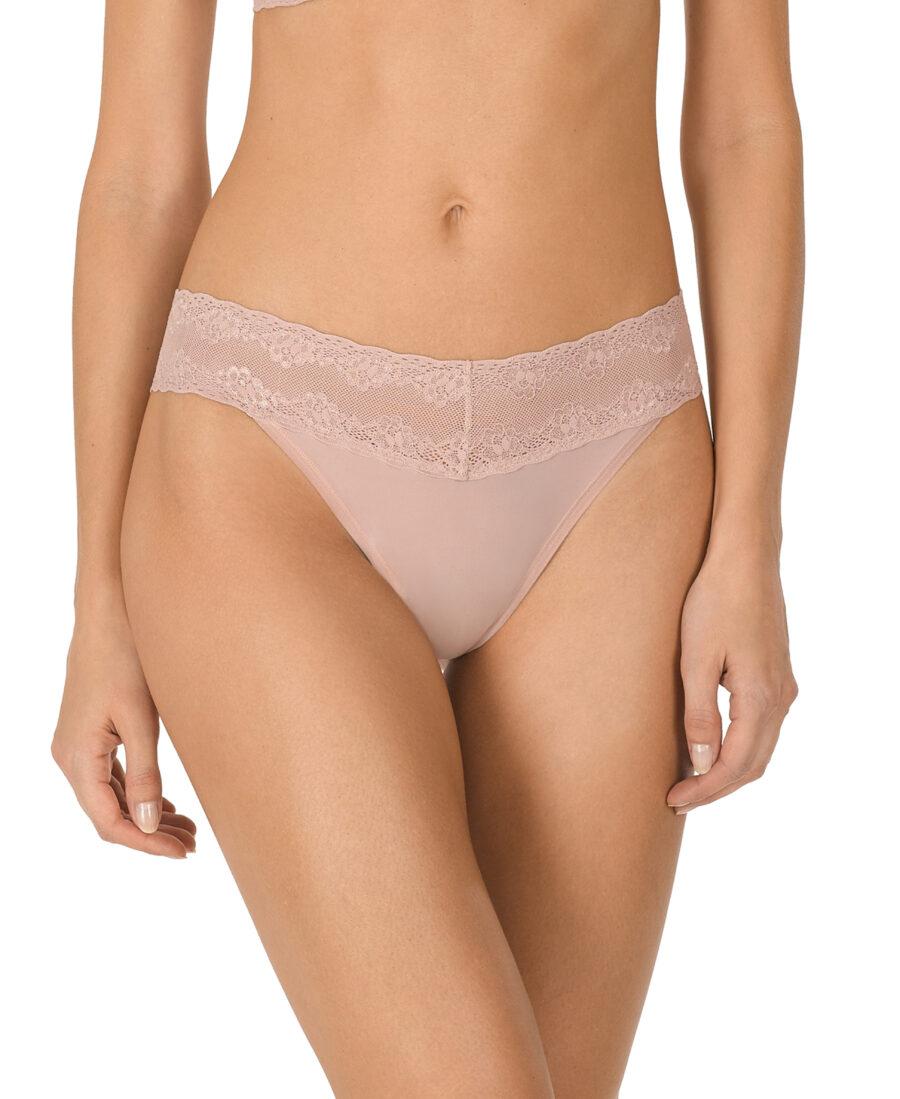 Bliss Perfection 750092 One Size Thong Rose Beige scaled