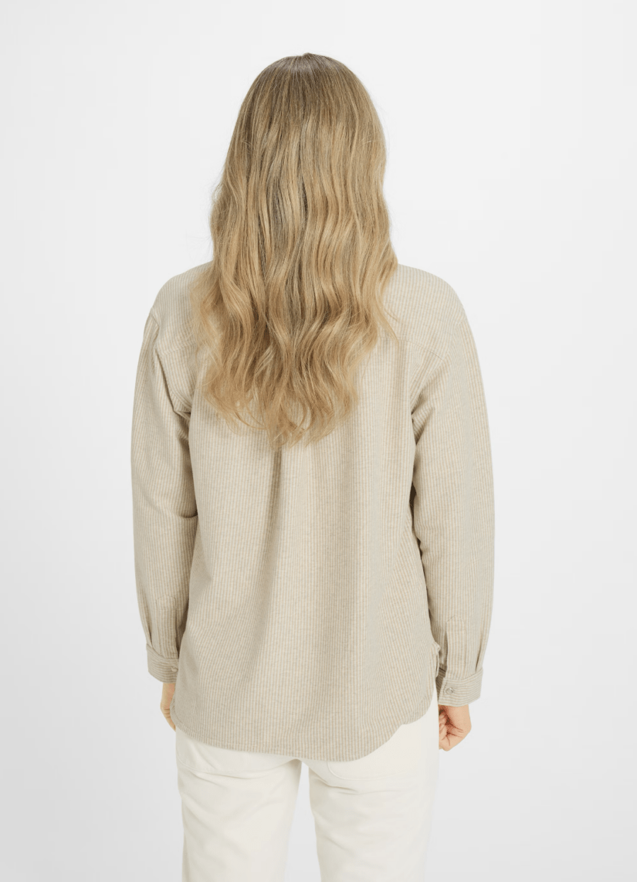 JUVIA Nova Overshirt Camel – Bild 2