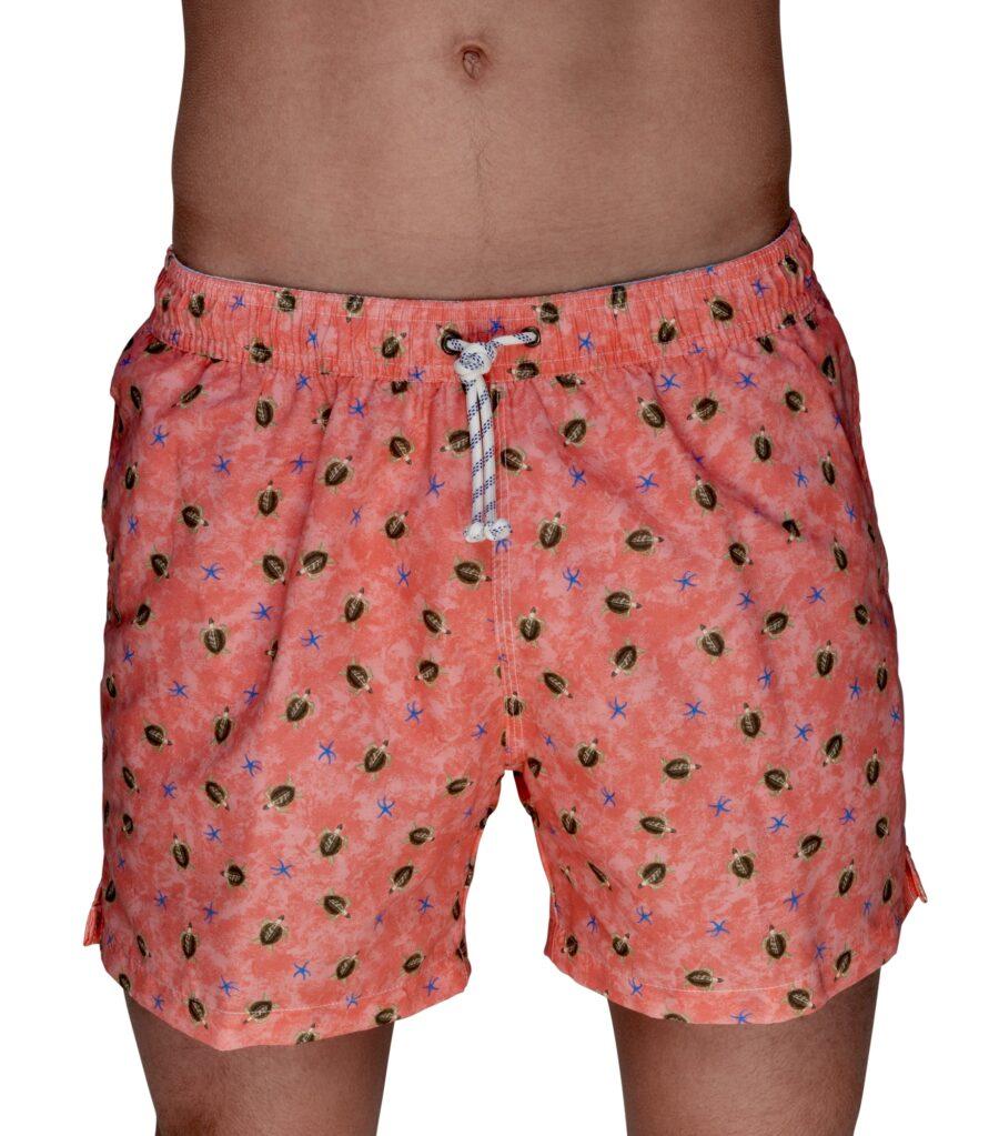 GERRY ST. TROPEZ Miami Badehose Schildkrötenprint