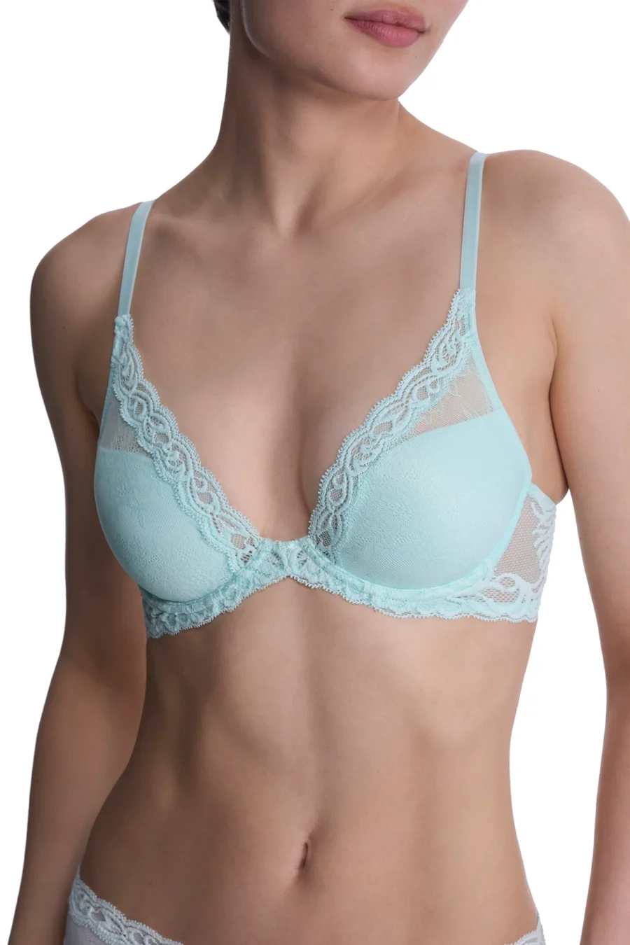 NATORI Feathers Contour Plunge BH Basics Mint Lace – Bild 5