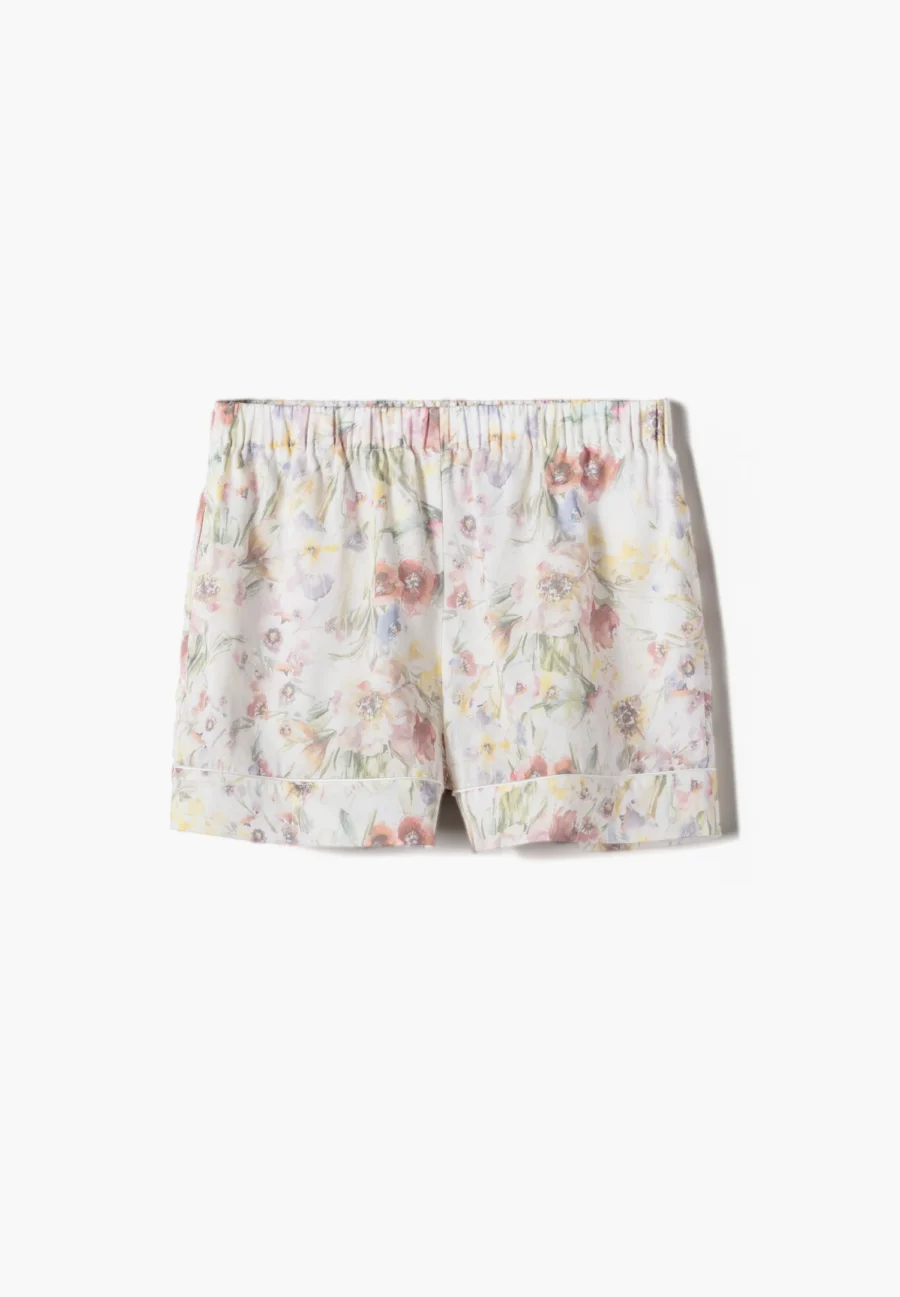 ZIMMERLI Cotton Sateen Print Shorty Summer Fields – Bild 4