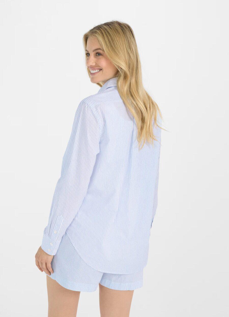 JUVIA Hemd "Karina" Regular Fit in Victorian Blue – Bild 4