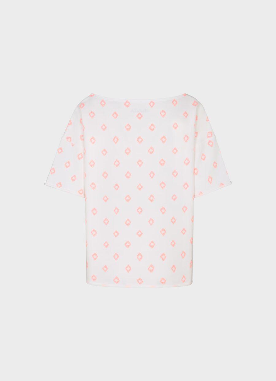 JUVIA T-Shirt "Kaya" Oversized Fit Neon Orange – Bild 3