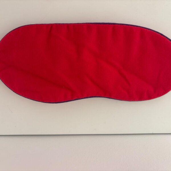 JUNE & JULIE Schlafmaske Rot