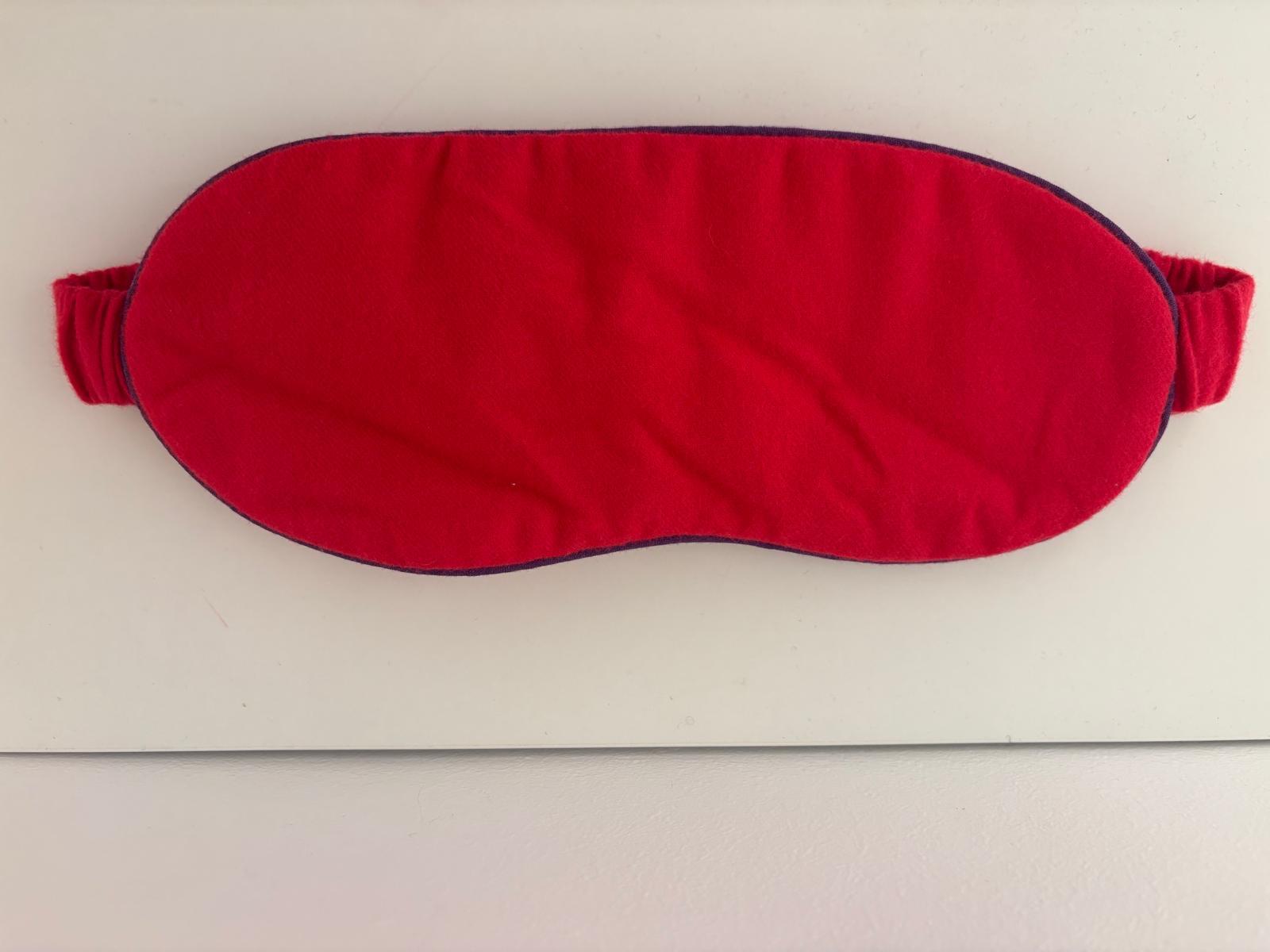 JUNE & JULIE Schlafmaske Rot 1 JUNE & JULIE Schlafmaske Rot