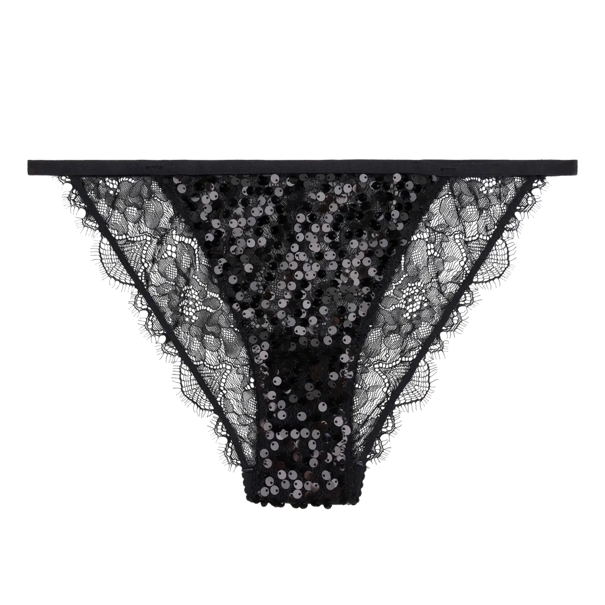 LOVE STORIES Wild Rose Bequemer Spitzen-Slip Schwarz 2 LOVE STORIES Wild Rose Bequemer Spitzen-Slip Schwarz – Bild 2