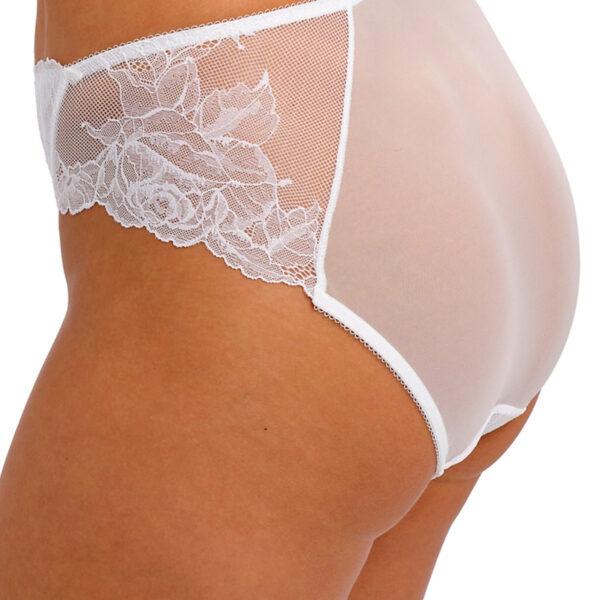 WACOAL Vivid Attraction Slip mit hohem Bein weiß