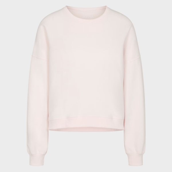 JUVIA Sweater "Chelsea" Oversized Fit Pastel Pink