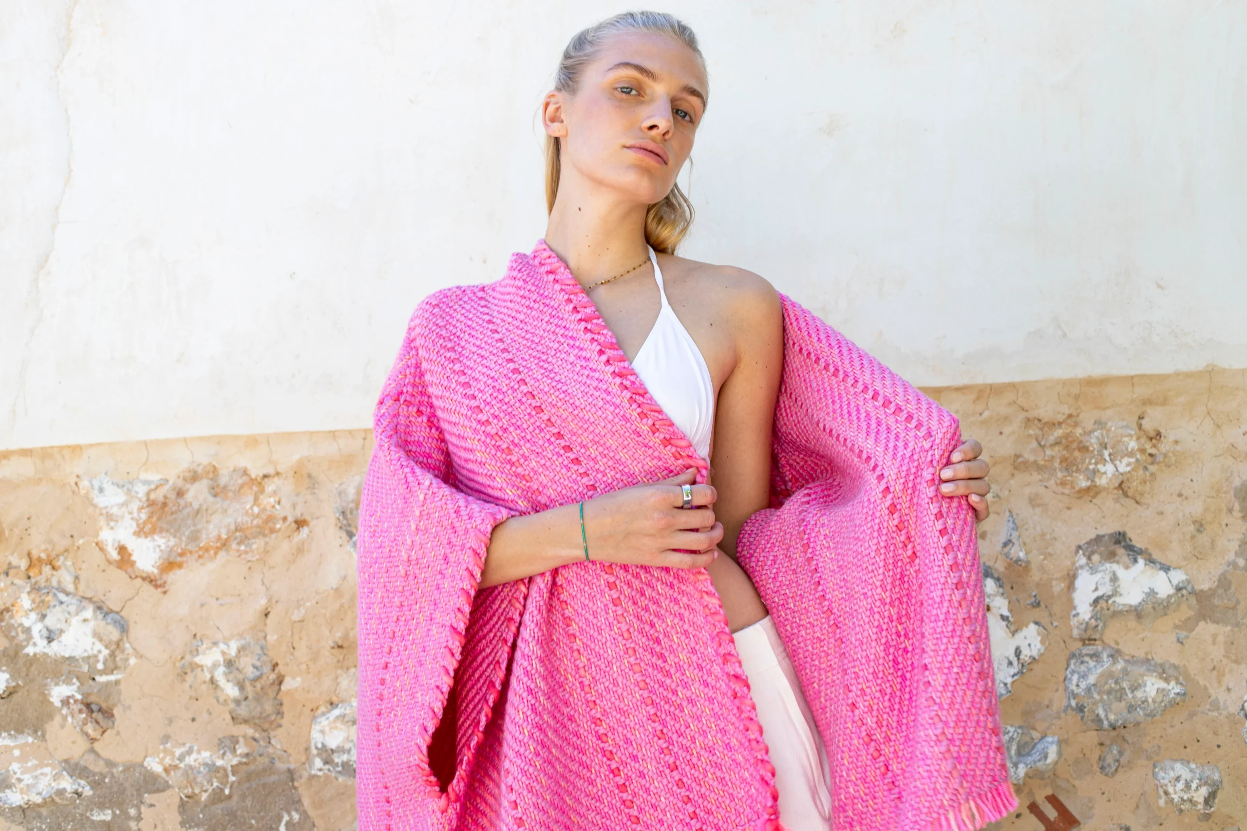 WEHVE Lose Cardigan Bella Flamingo 1 WEHVE Lose Cardigan Bella Flamingo