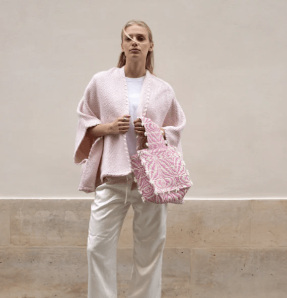 WEHVE Lose Cardigan Luna Pink Moon