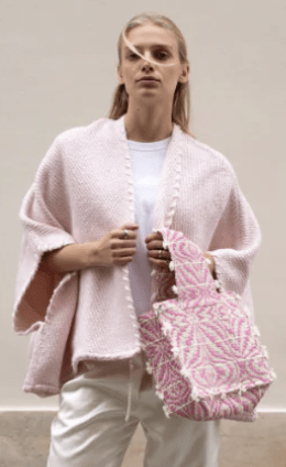 WEHVE Handwoven Bag - Delinum Bubble Gum