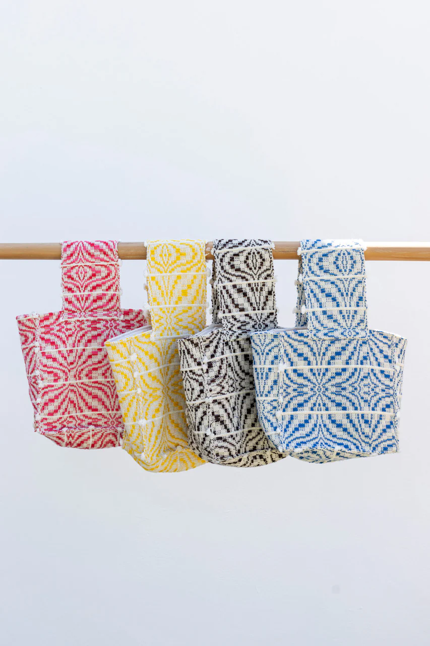 WEHVE Handwoven Bag - Delinum Bubble Gum 2 WEHVE Handwoven Bag - Delinum Bubble Gum – Bild 2