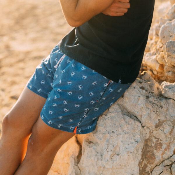 GERRY ST. TROPEZ Mallorca Badehose Krabbenmuster