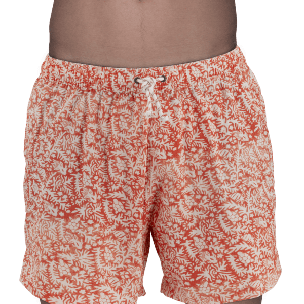 GERRY ST. TROPEZ Badehose Miami Korallenprint