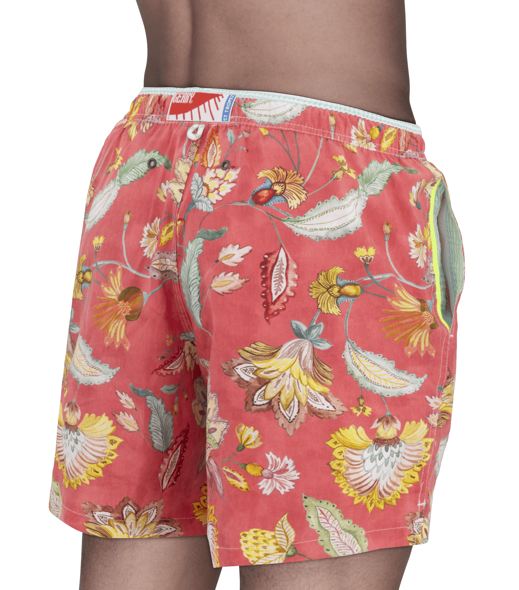 GERRY ST. TROPEZ Saona Badehose Blumenmuster 7 GERRY ST. TROPEZ Saona Badehose Blumenmuster – Bild 7