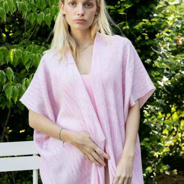 WEHVE Fine Tunic Bia Labyrithe - Pink Moon